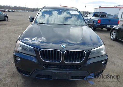 2013 BMW X3 xDrive28I из США, поврежденный, VIN 5UXWX9C55D0A20656